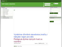 Tablet Screenshot of drevenehracky.myeshop.cz