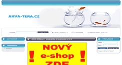 Desktop Screenshot of akva-tera.myeshop.cz
